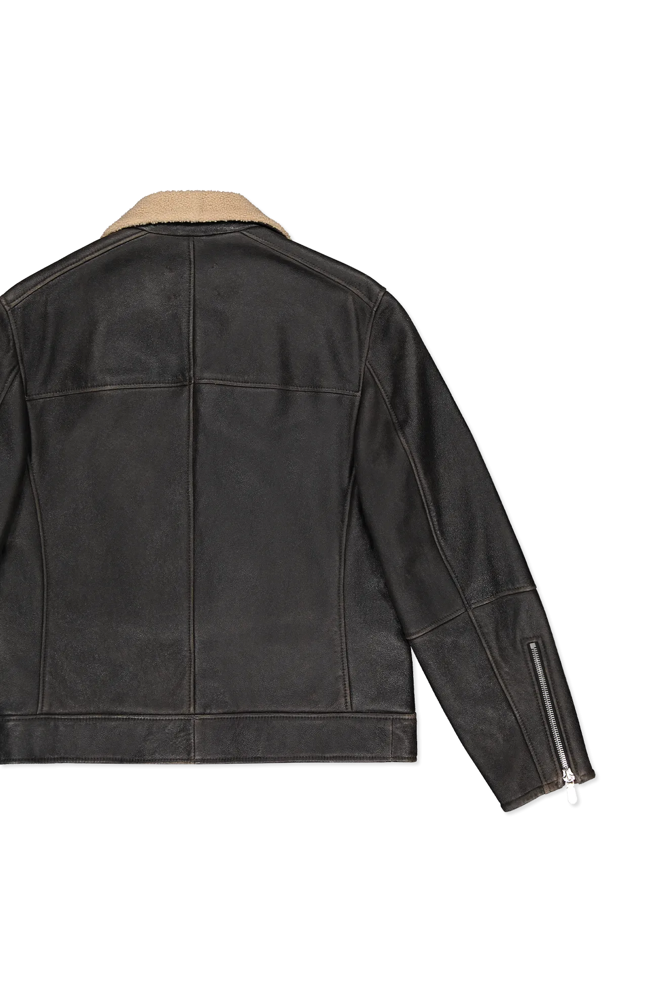 Leather Fur Jacket