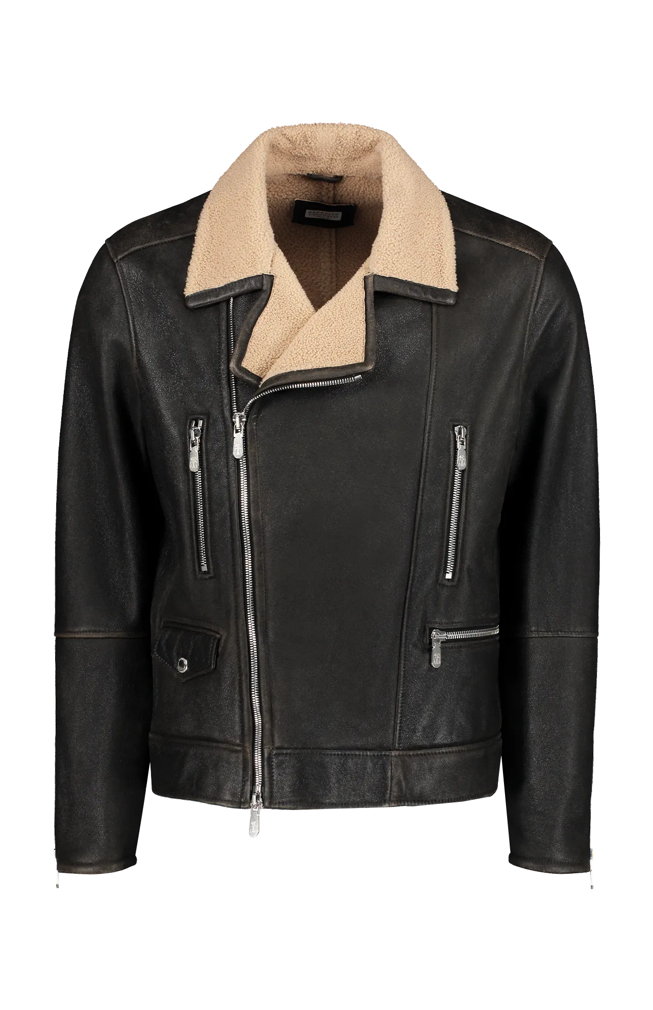 Leather Fur Jacket