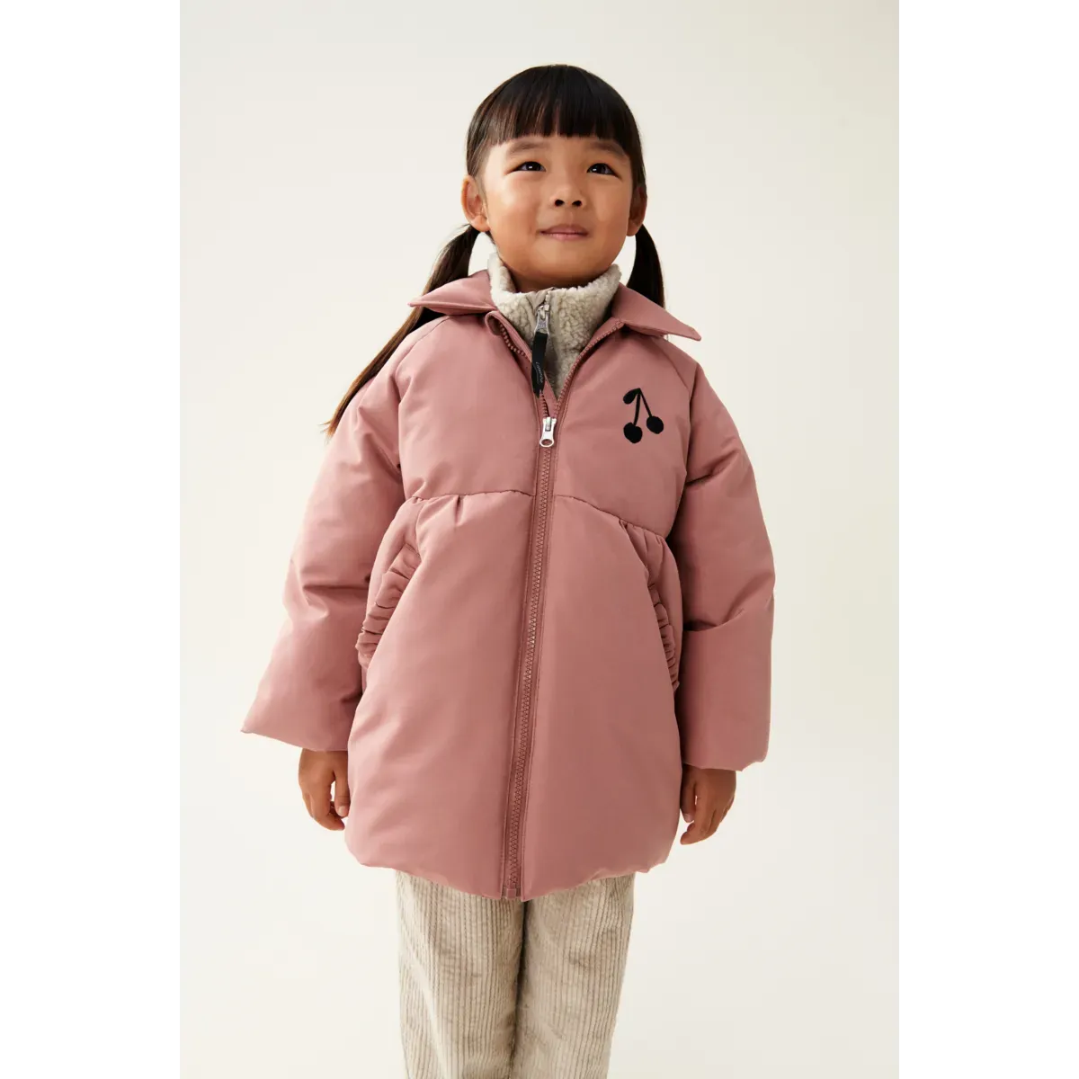 Liewood - Cosmos Jacket - Cherry / Dark rosetta