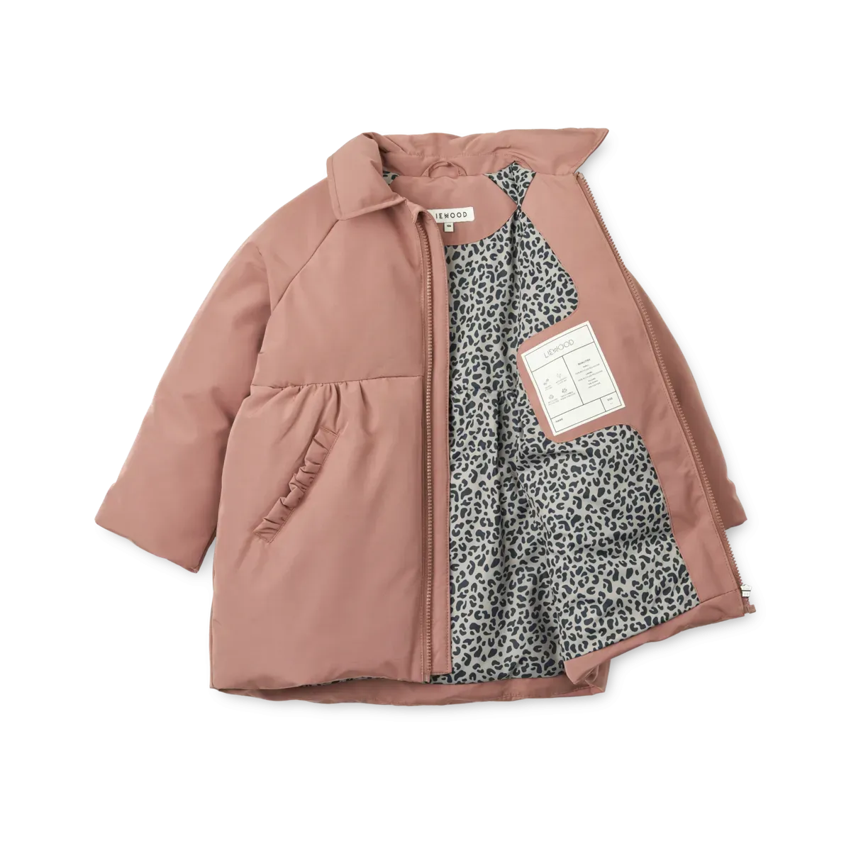 Liewood - Cosmos Jacket - Cherry / Dark rosetta