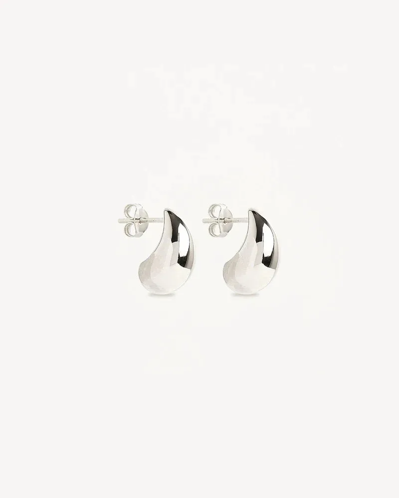 Made of Magic Small Earrings Silver