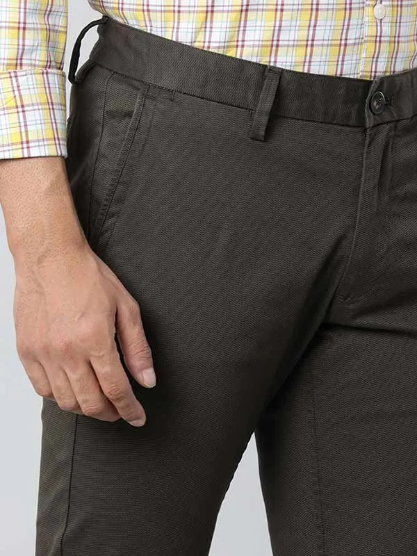 Men Brooklyn Fit Cotton Stretch Trouser