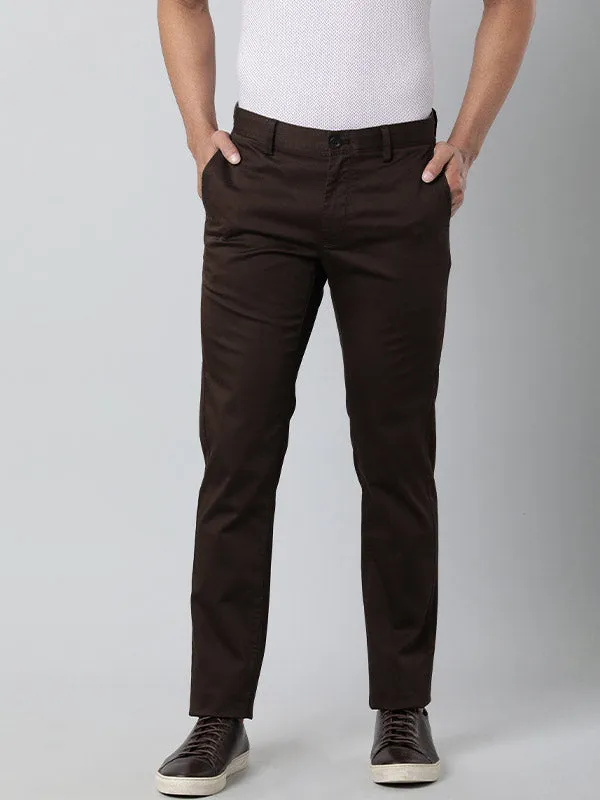 Men Brooklyn Fit Cotton Stretch Trouser
