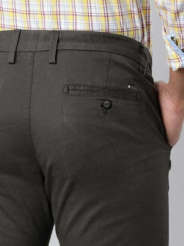 Men Brooklyn Fit Cotton Stretch Trouser