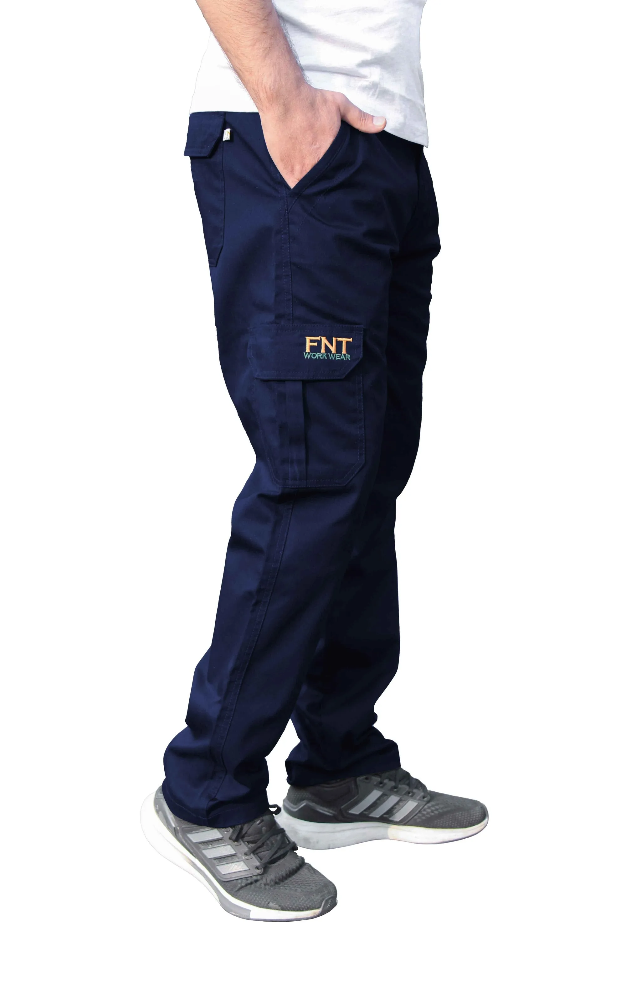 Men's Cargo Combat Work Trouser with Multi Pockets