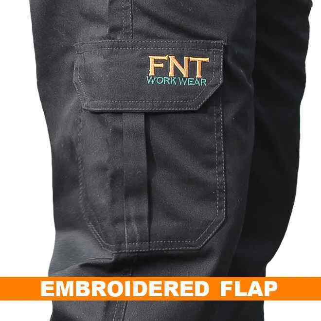 Men's Cargo Combat Work Trouser with Multi Pockets