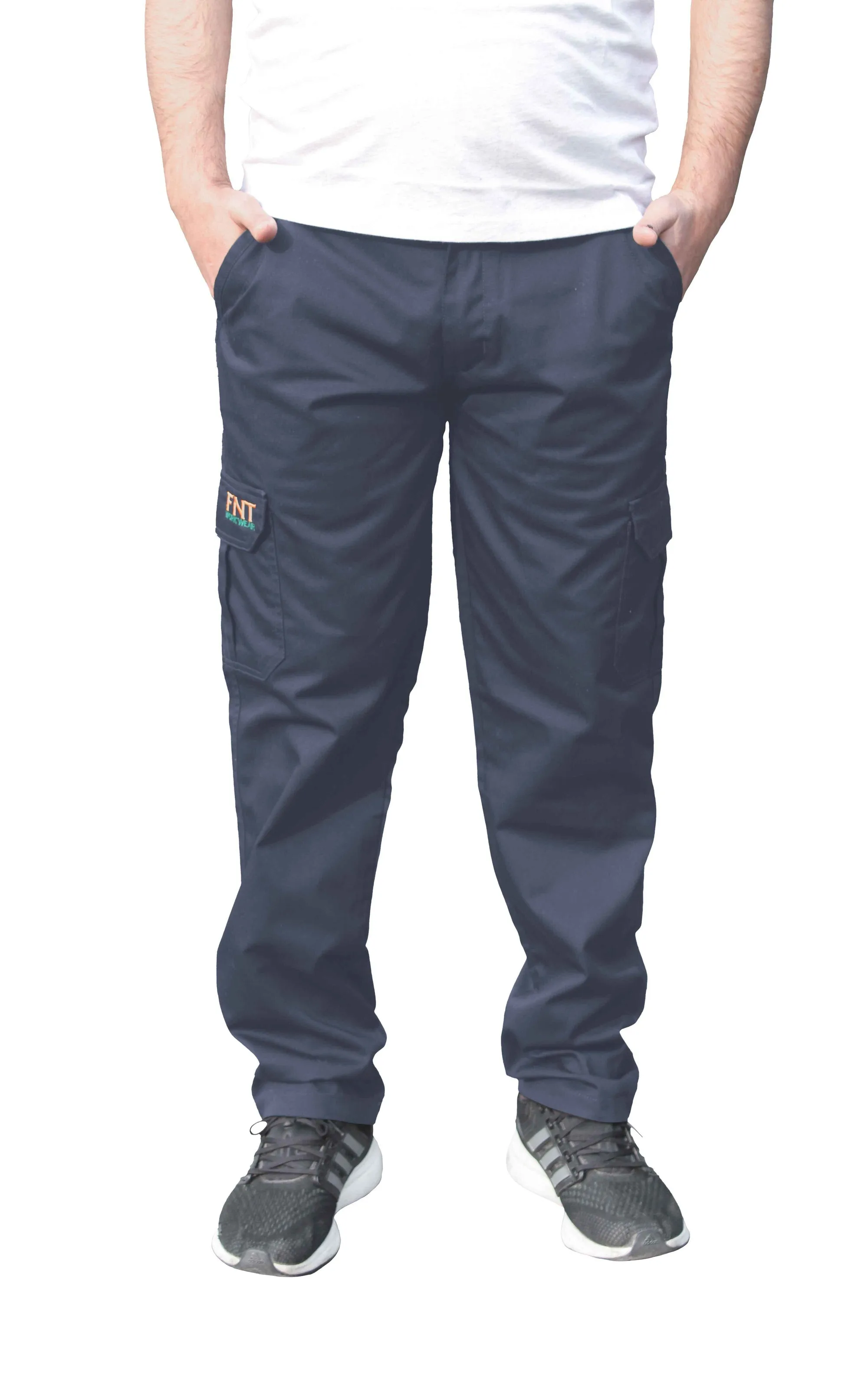 Men's Cargo Combat Work Trouser with Multi Pockets