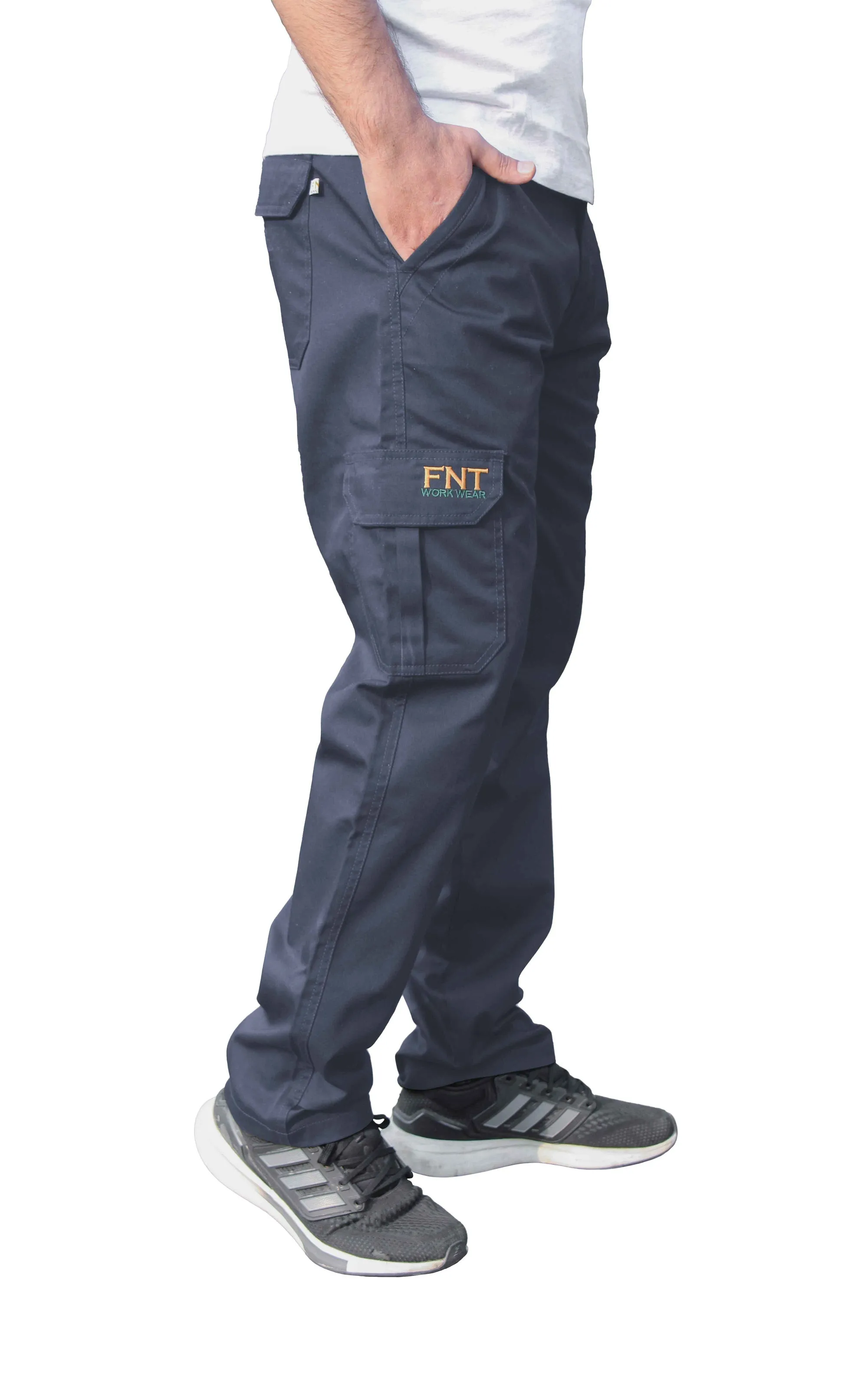 Men's Cargo Combat Work Trouser with Multi Pockets