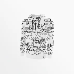 MEN'S FLEECE GRAPHIC PRINT PULLOVER HOODIE