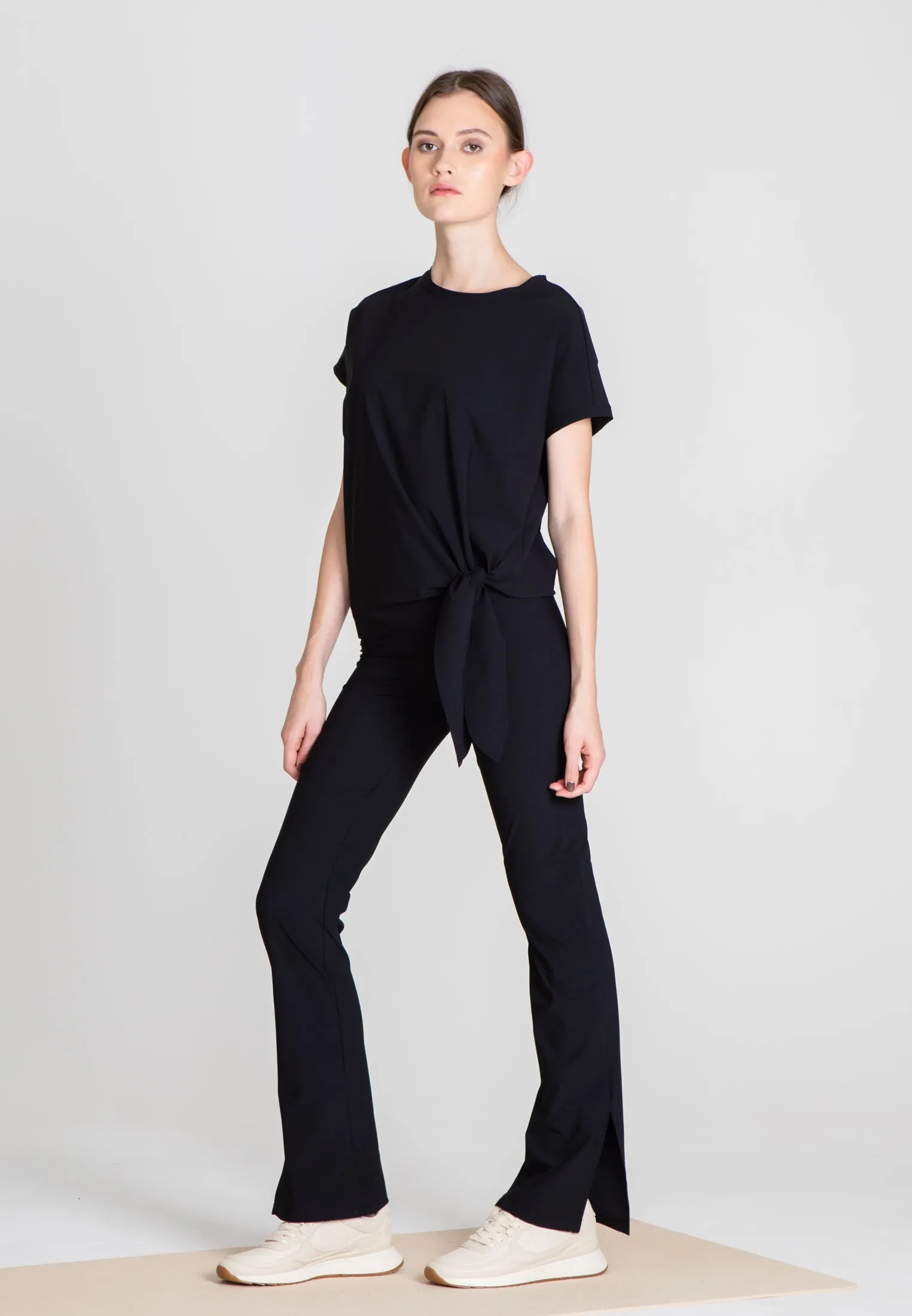 Mini Knot Sport Top - Black Opaque