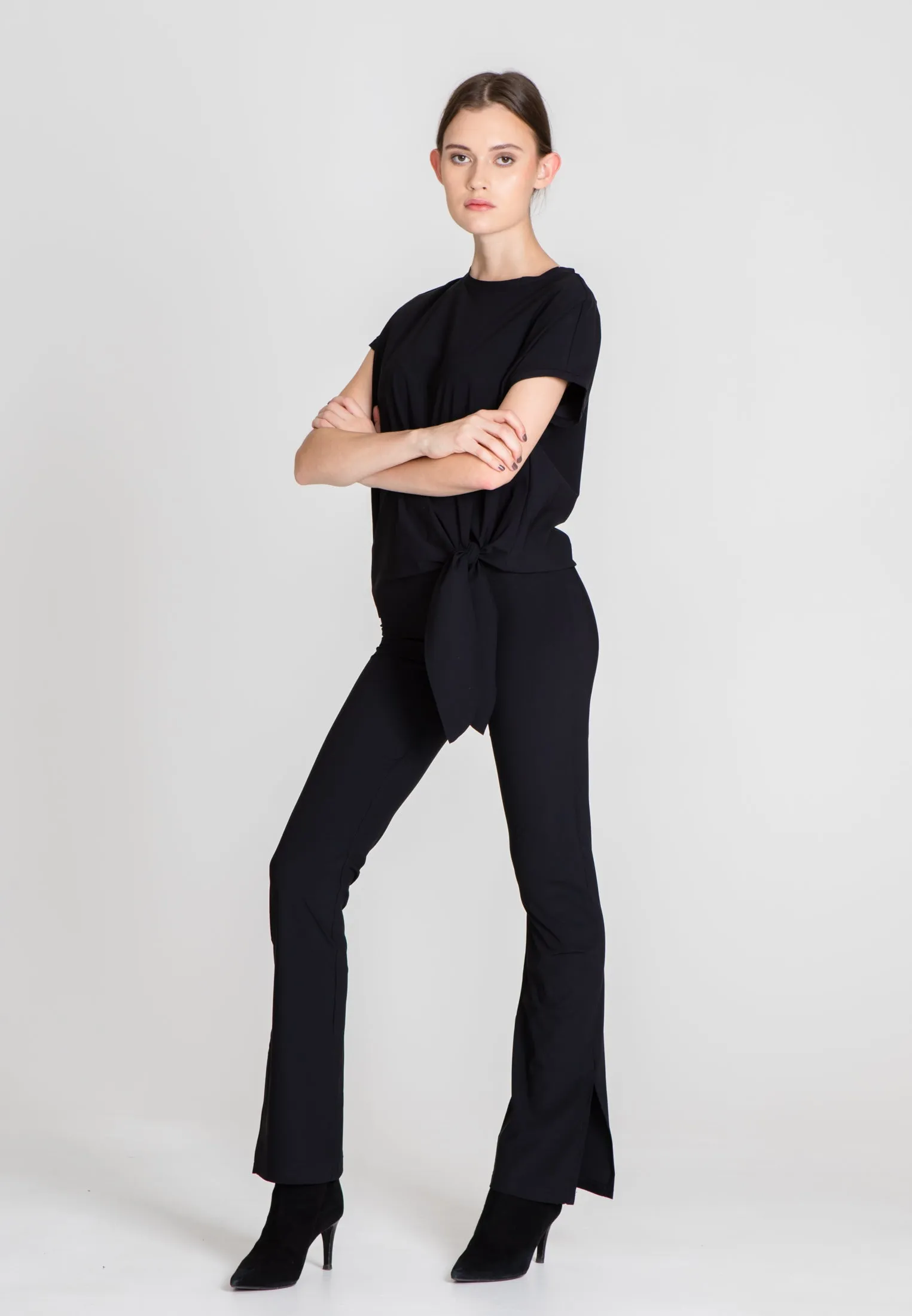 Mini Knot Sport Top - Black Opaque