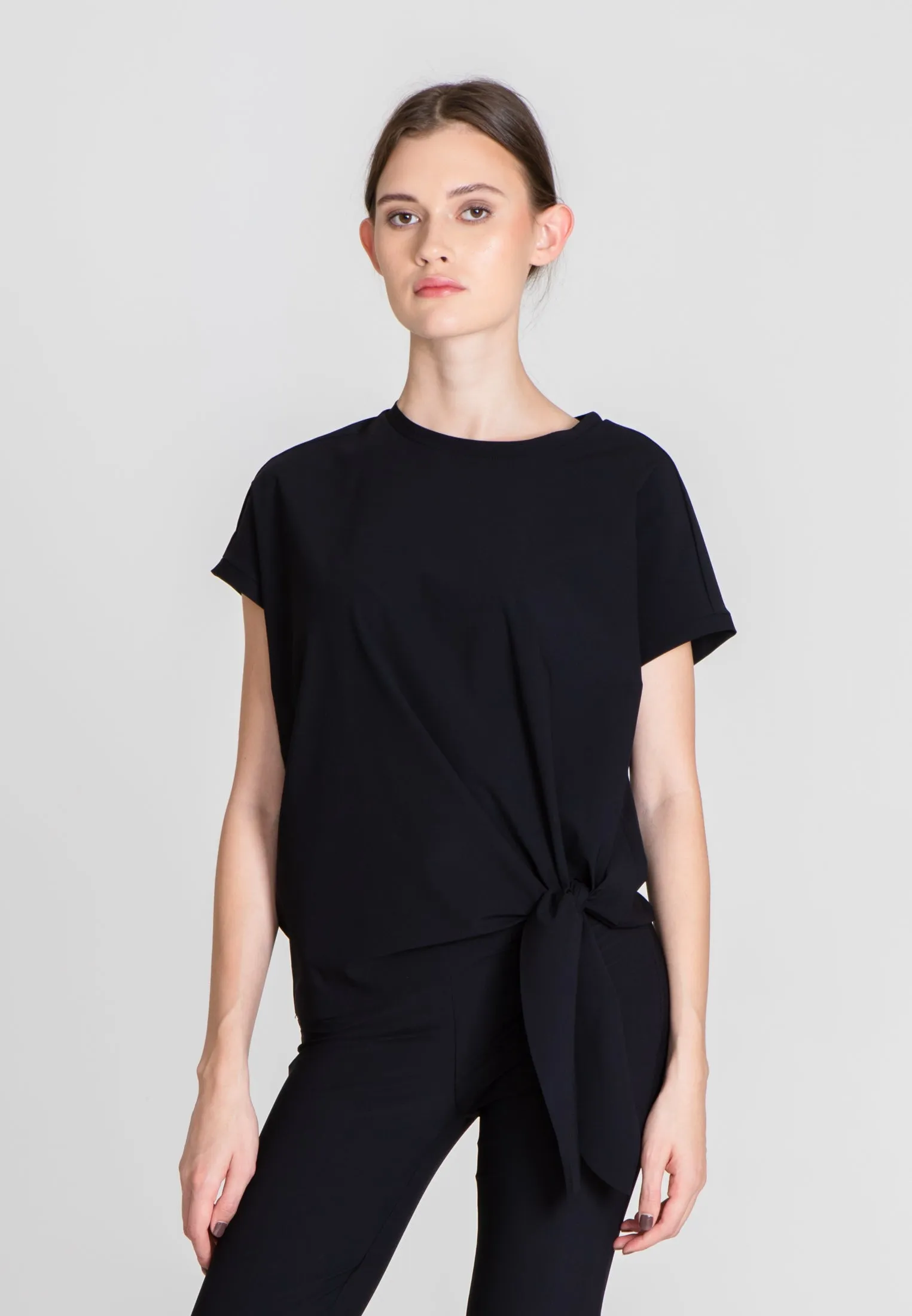Mini Knot Sport Top - Black Opaque