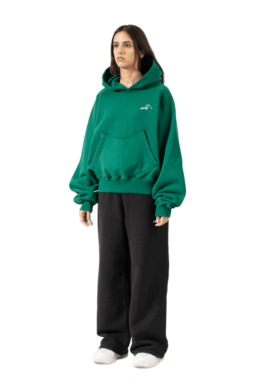 MOSS GREEN MADE IN PAK HOODIE (v2)