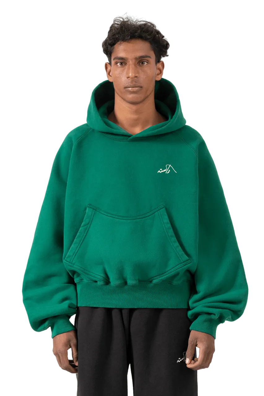 MOSS GREEN MADE IN PAK HOODIE (v2)