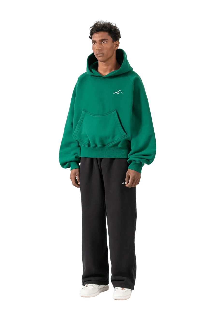 MOSS GREEN MADE IN PAK HOODIE (v2)
