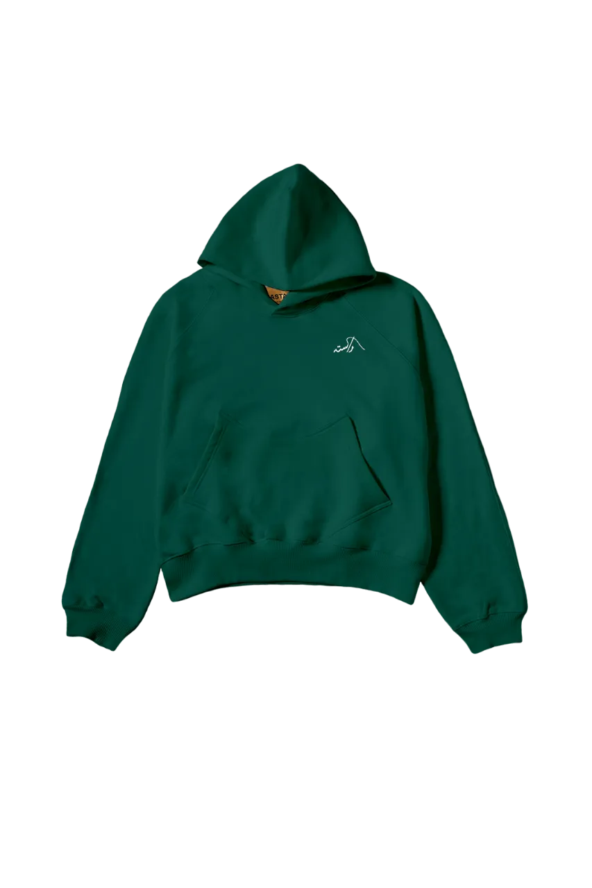 MOSS GREEN MADE IN PAK HOODIE (v2)