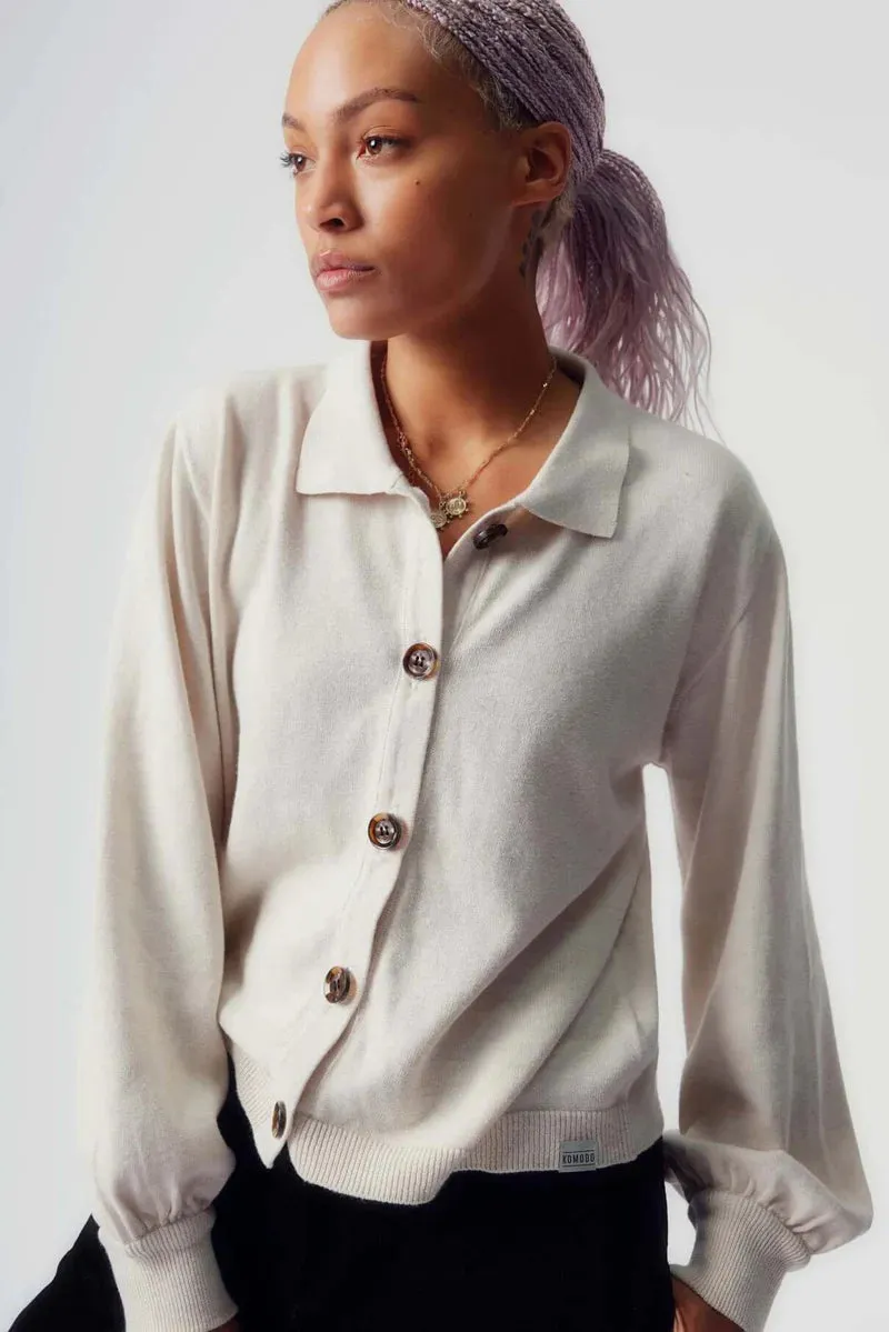 Nani Cardigan by Komodo (Off White)