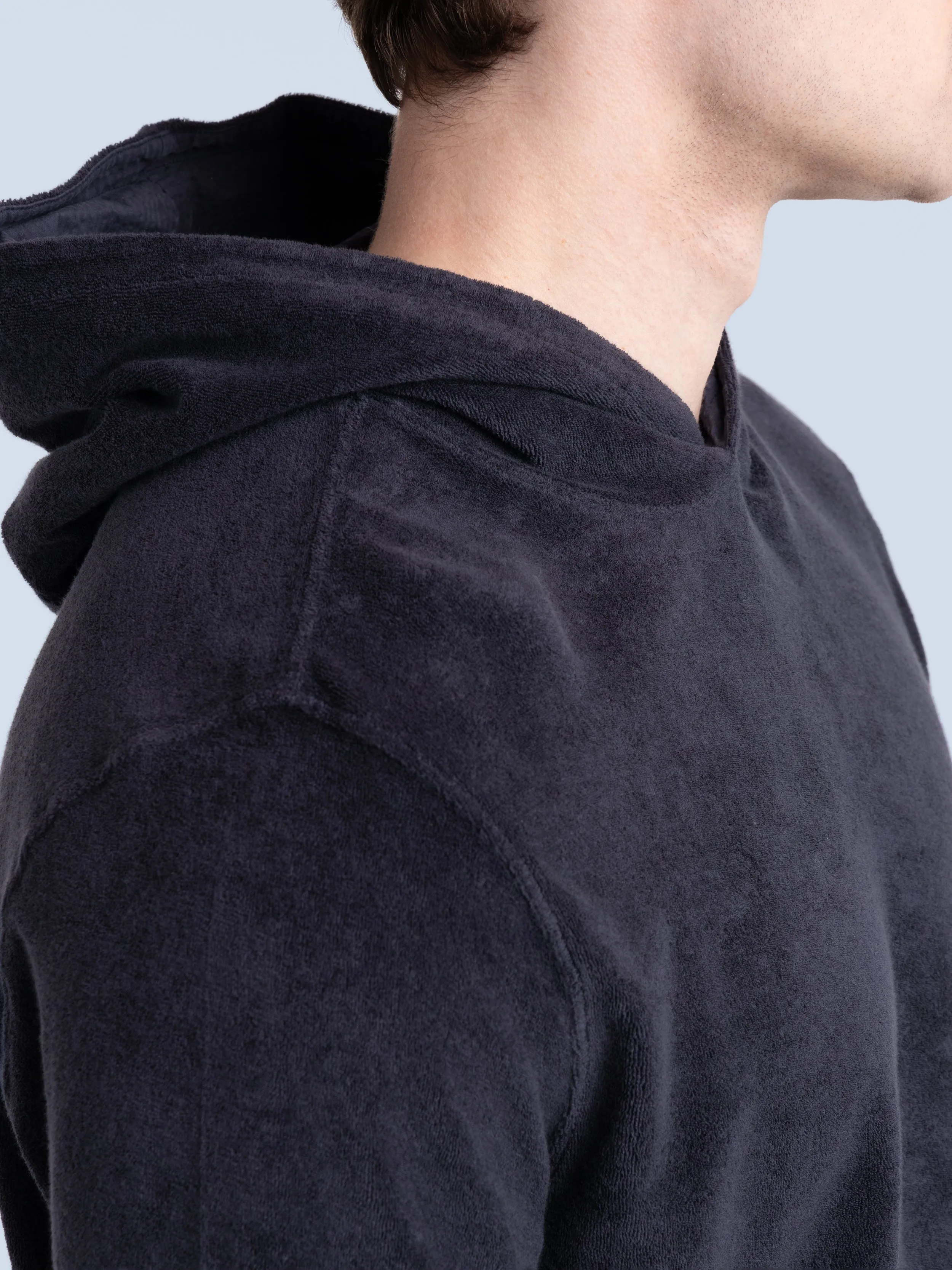 Navy Terry Hoodie