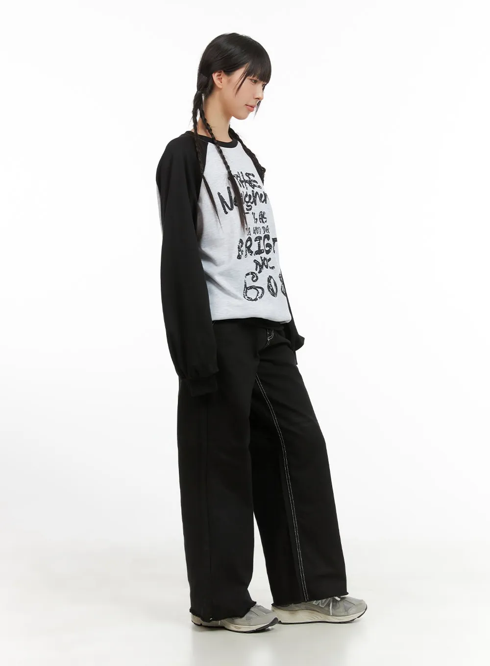 Oversized Raglan Sweatshirt CG420