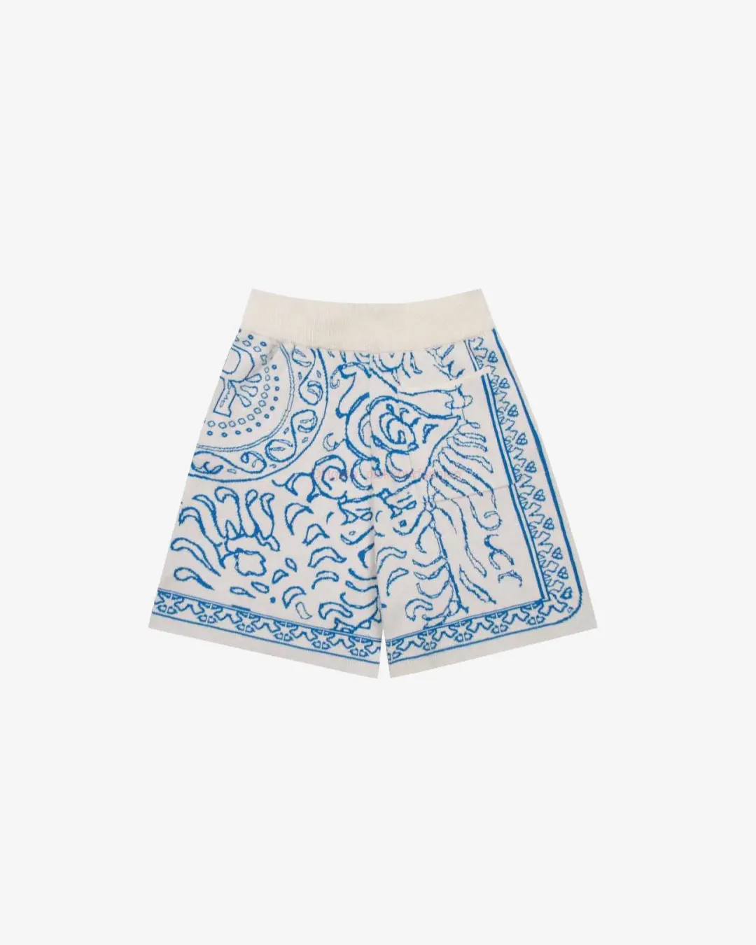 Rhude Paisley Wool Shorts