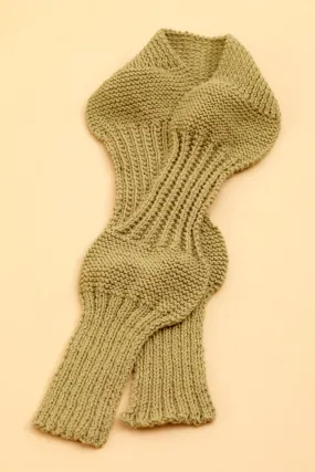 Rib Sampler Scarf Pattern (Knit)