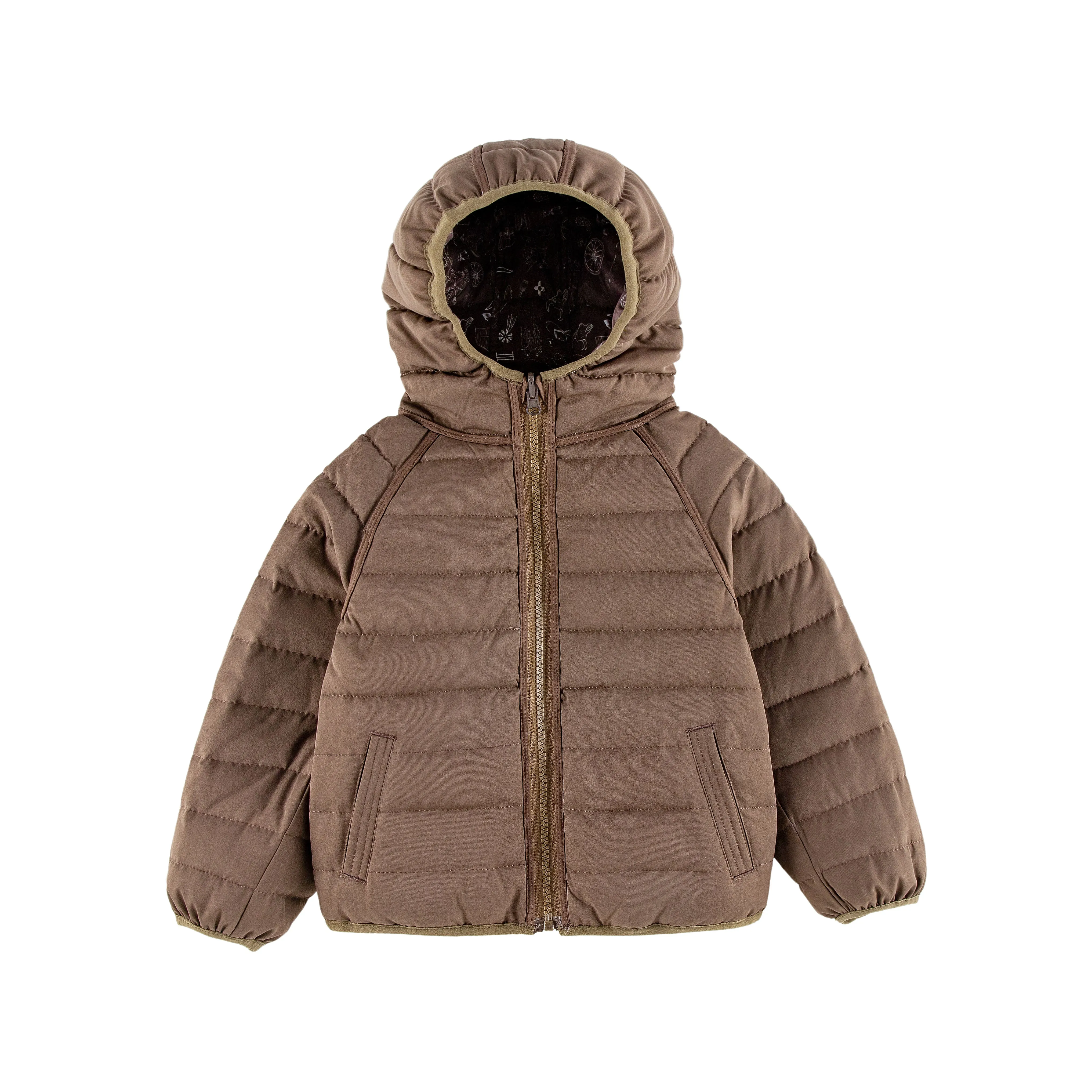Ryan chocolate Down Jacket
