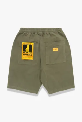 Service Works - Classic Chef Shorts - Olive