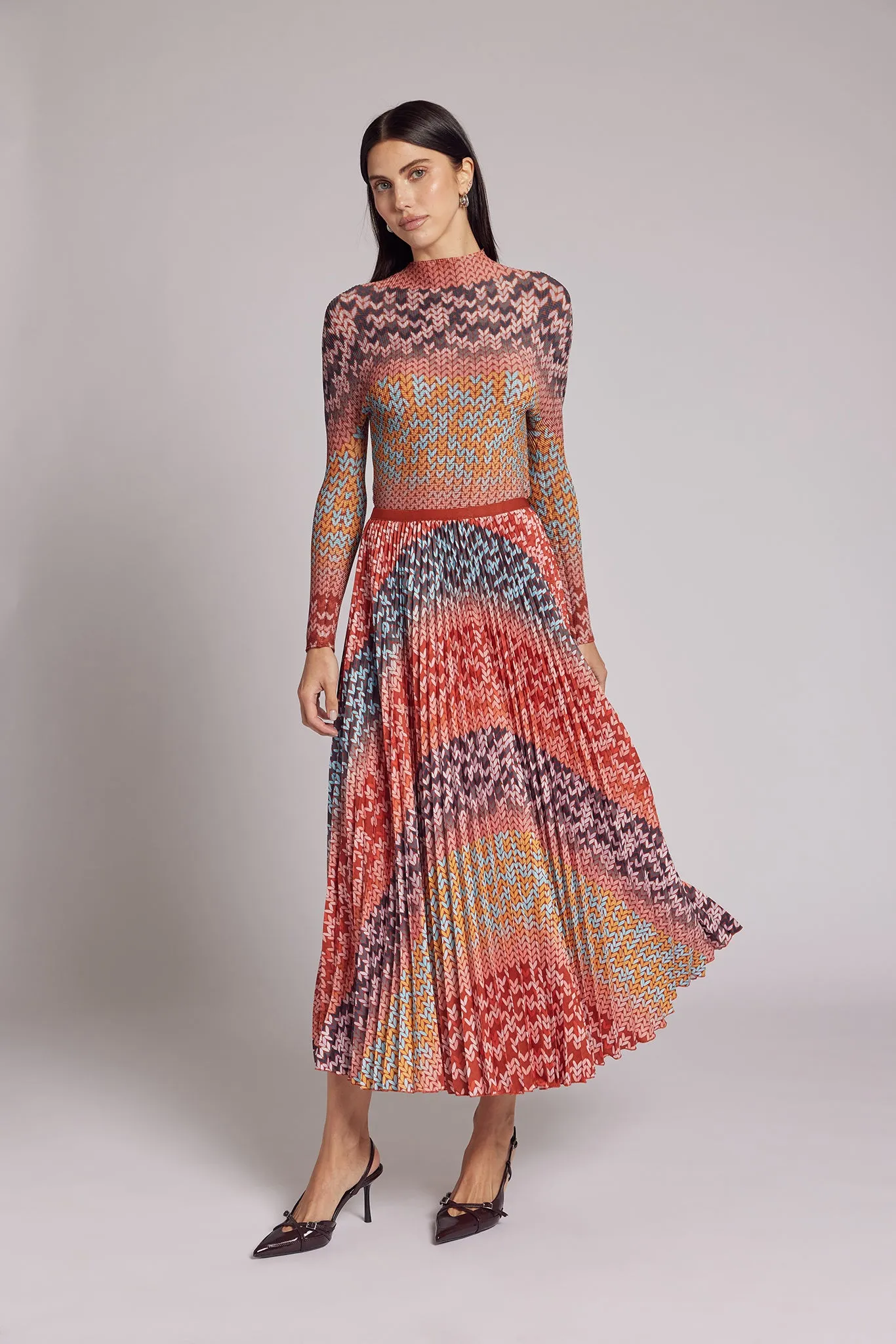 Sienna Bohemian 3D Honeycomb Texture Top