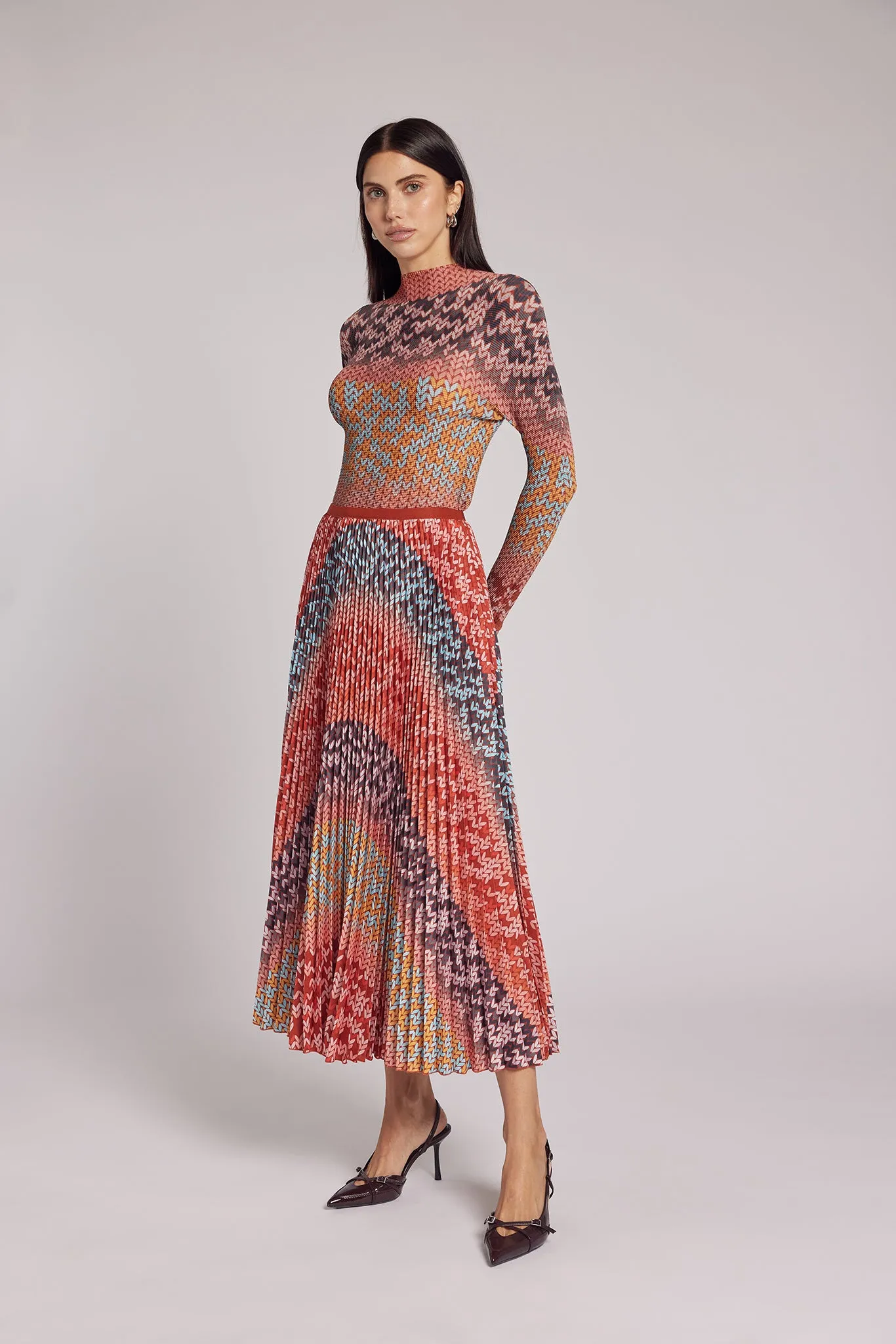 Sienna Bohemian 3D Honeycomb Texture Top