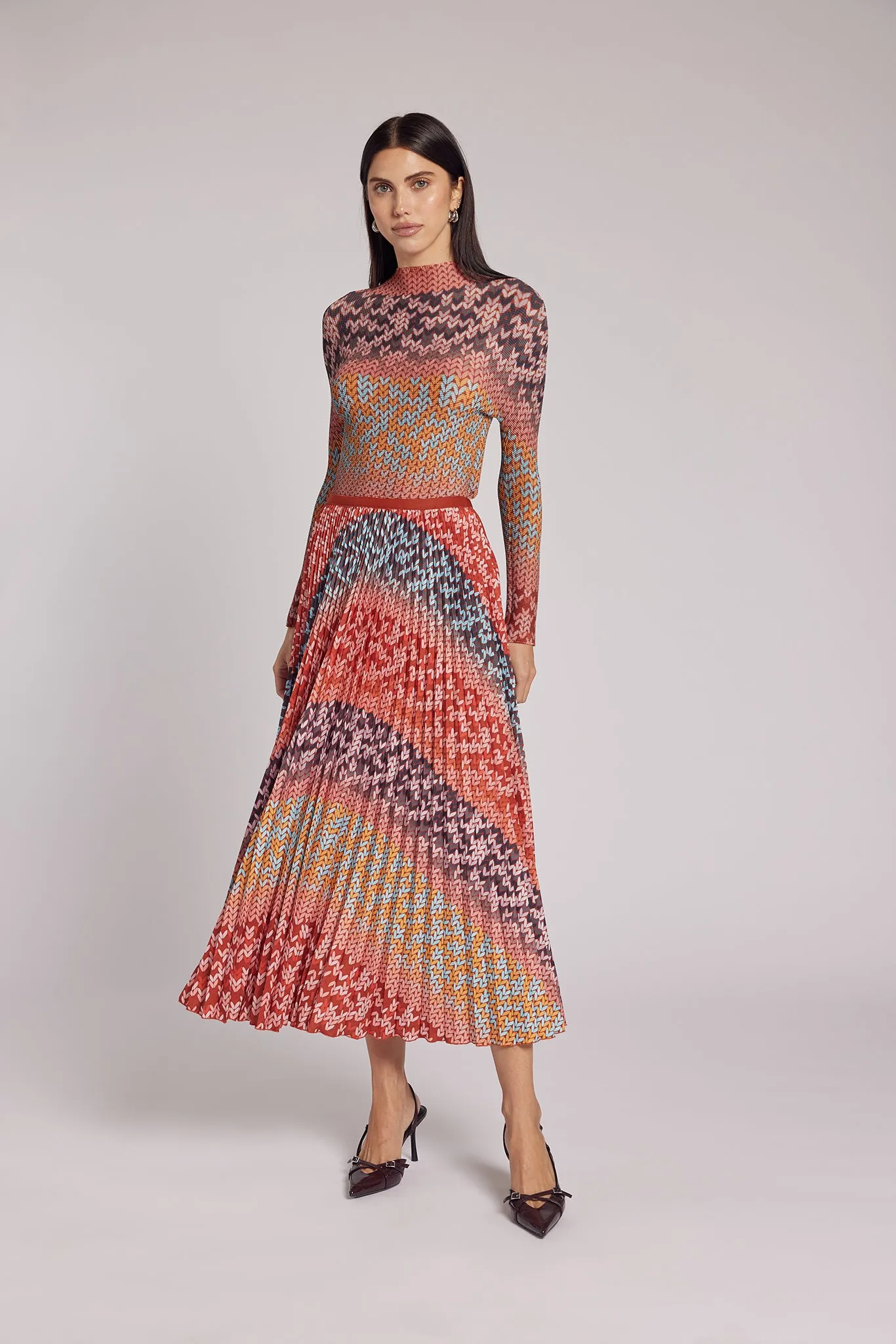 Sienna Bohemian 3D Honeycomb Texture Top