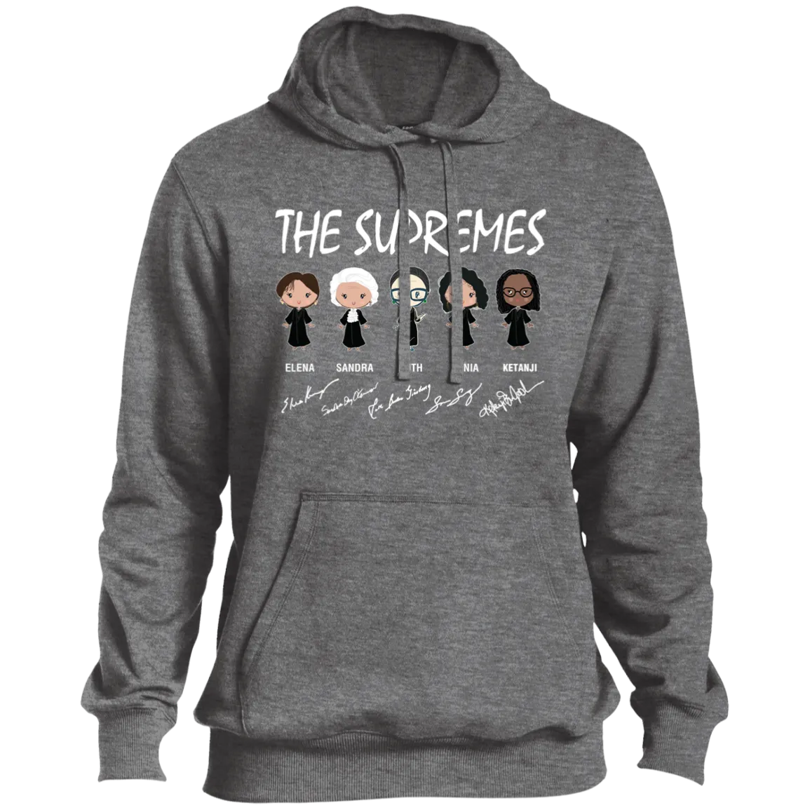 The Supremes Ketanji Brown Jackson RBG Sotomayor Chibi Signature ST254 Pullover Hoodie