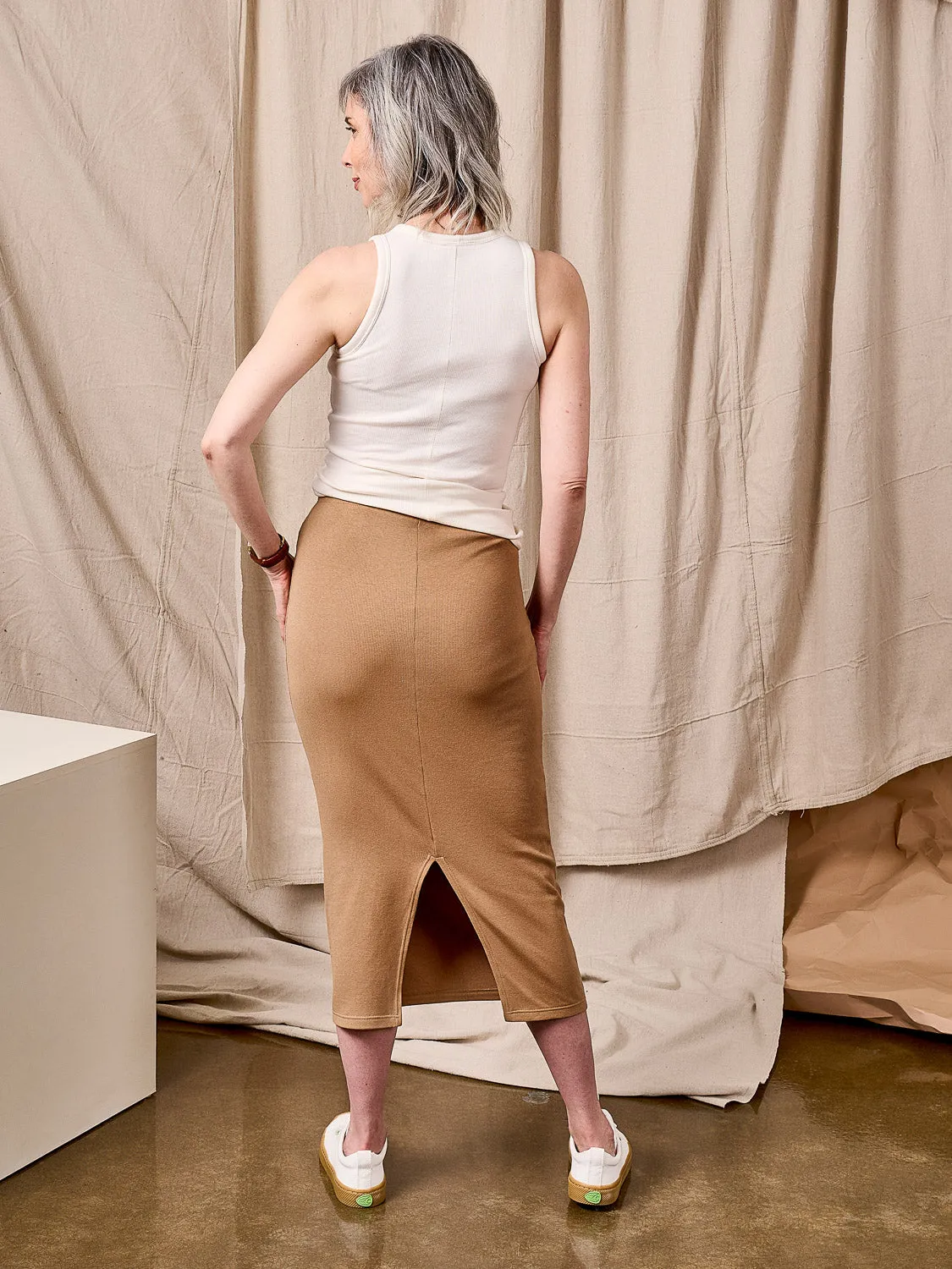 Travertine Knit Set - Crew Pattern