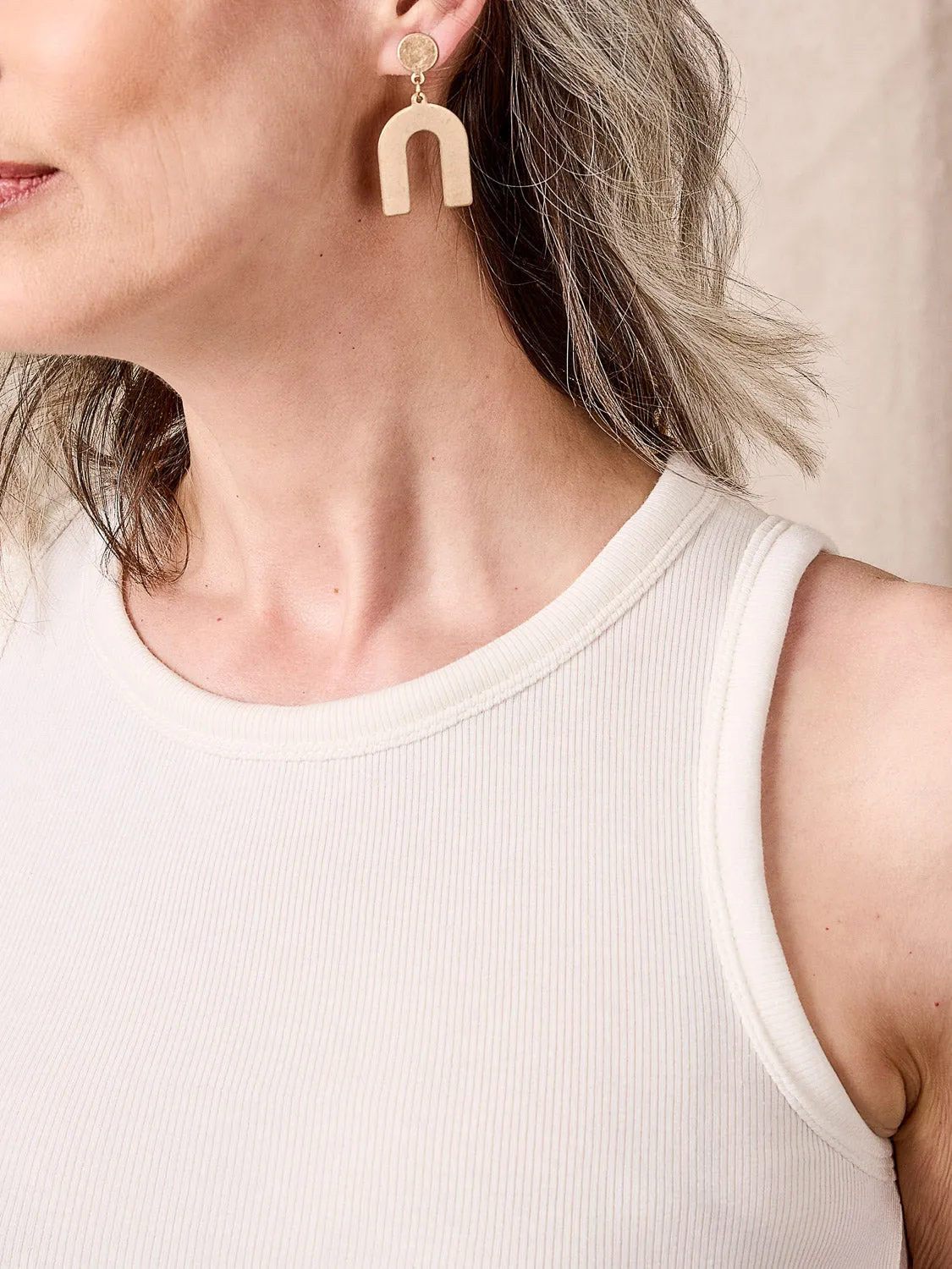 Travertine Knit Set - Crew Pattern