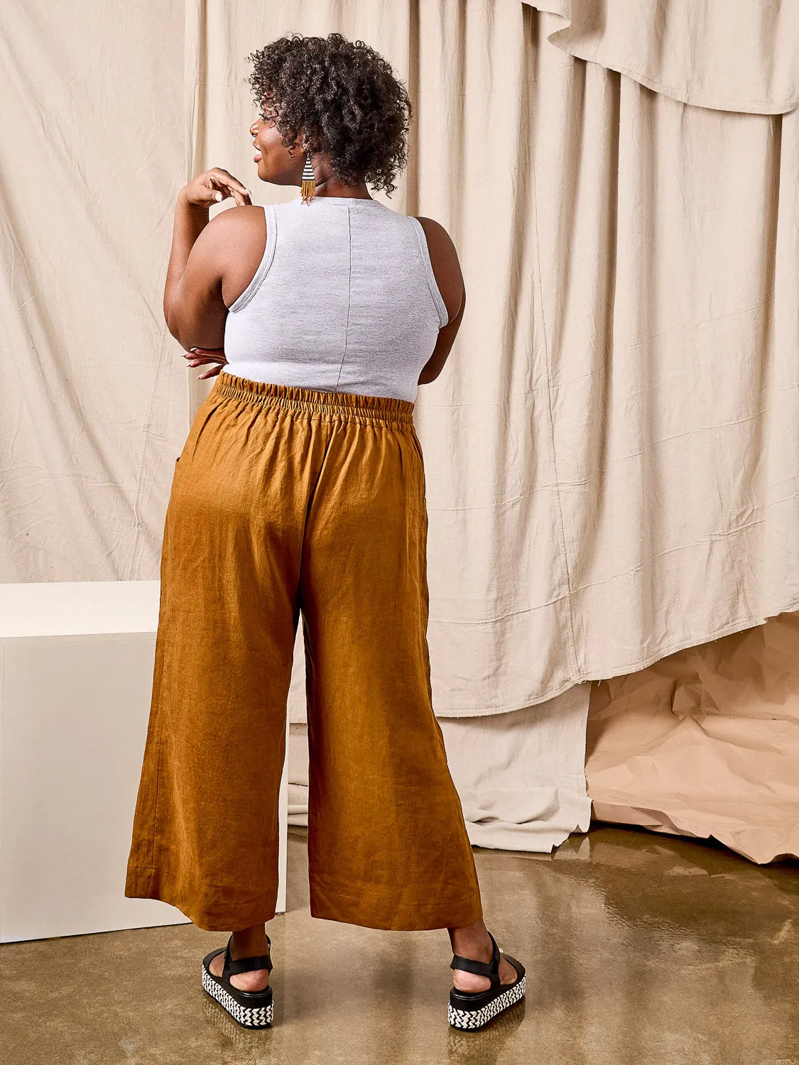 Travertine Knit Set - Crew Pattern