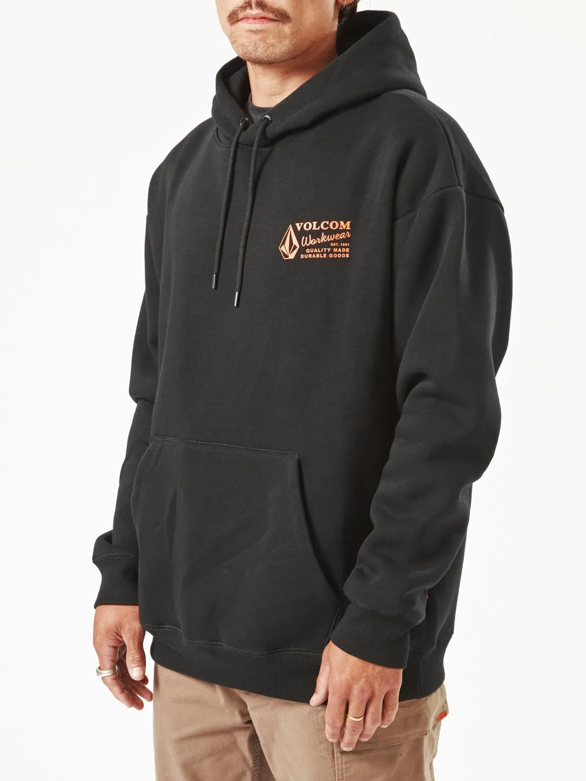 Volcom Workwear Pullover Hoodie - Black
