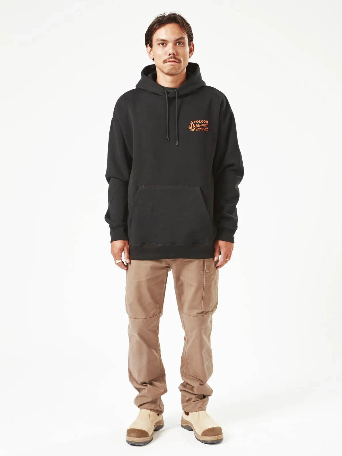 Volcom Workwear Pullover Hoodie - Black